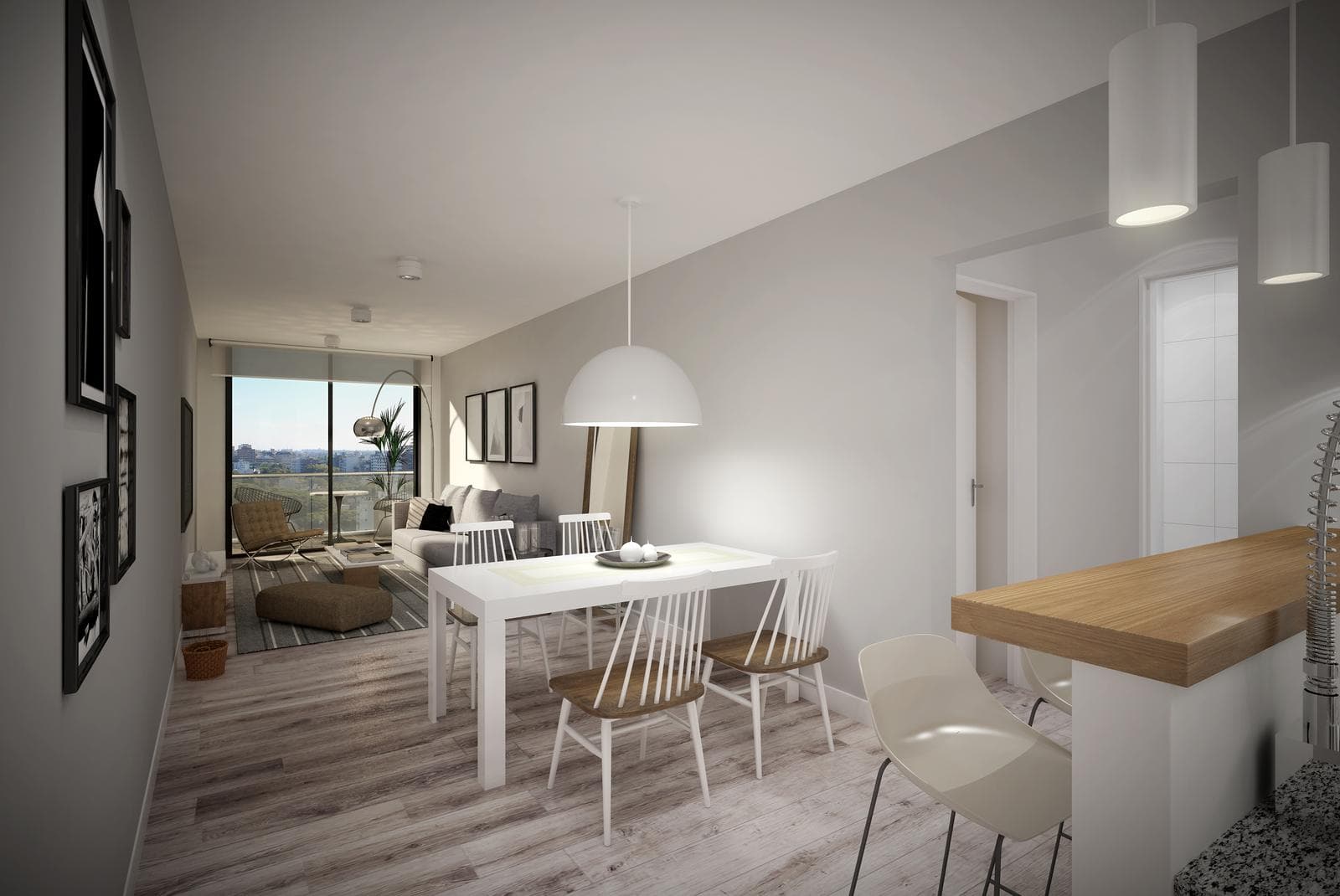 Monoambiente a estrenar full amenities en San Cristobal