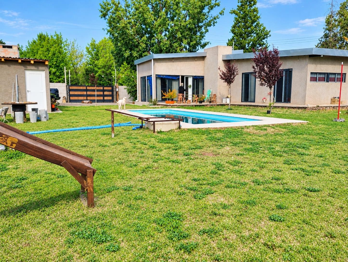 Casa en Las Compuertas. Hermoso parque con piscina y espectaculares vistas a la montaña