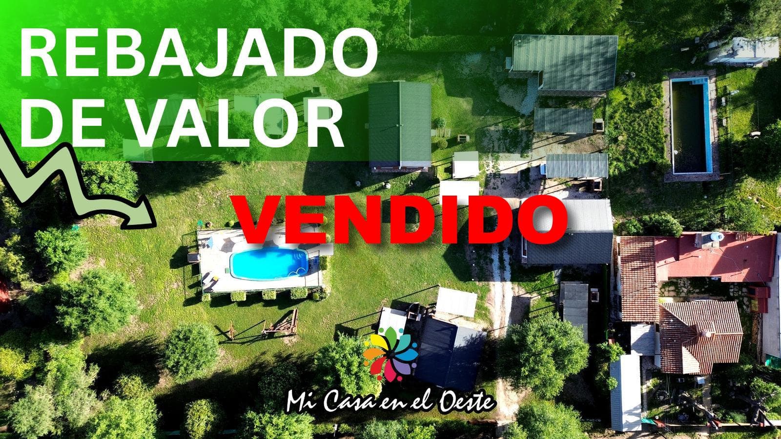 VENDIDO! Complejo de 7 Cabañas Equipadas – 3.537 m² Terreno – 334 m² Cub – Villa Giardino, Córdoba