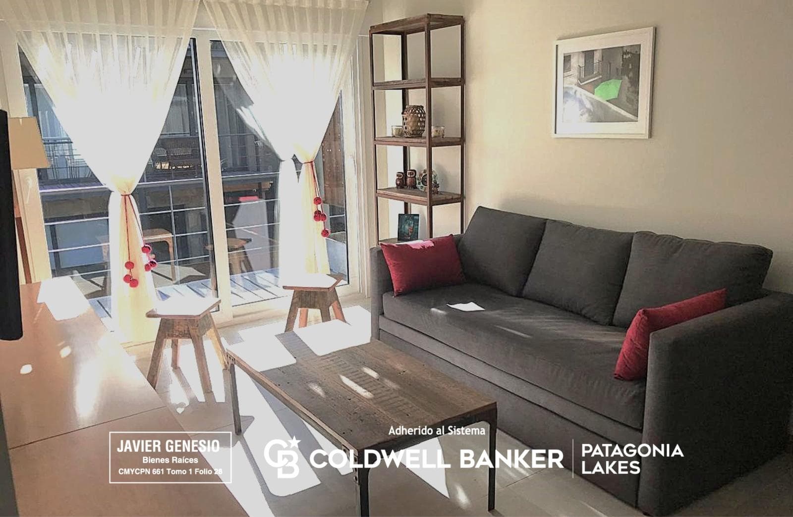 VENTA Departamento Amueblado 59 m2 Edificio Umain , en el centro de San Martin de los Andes.