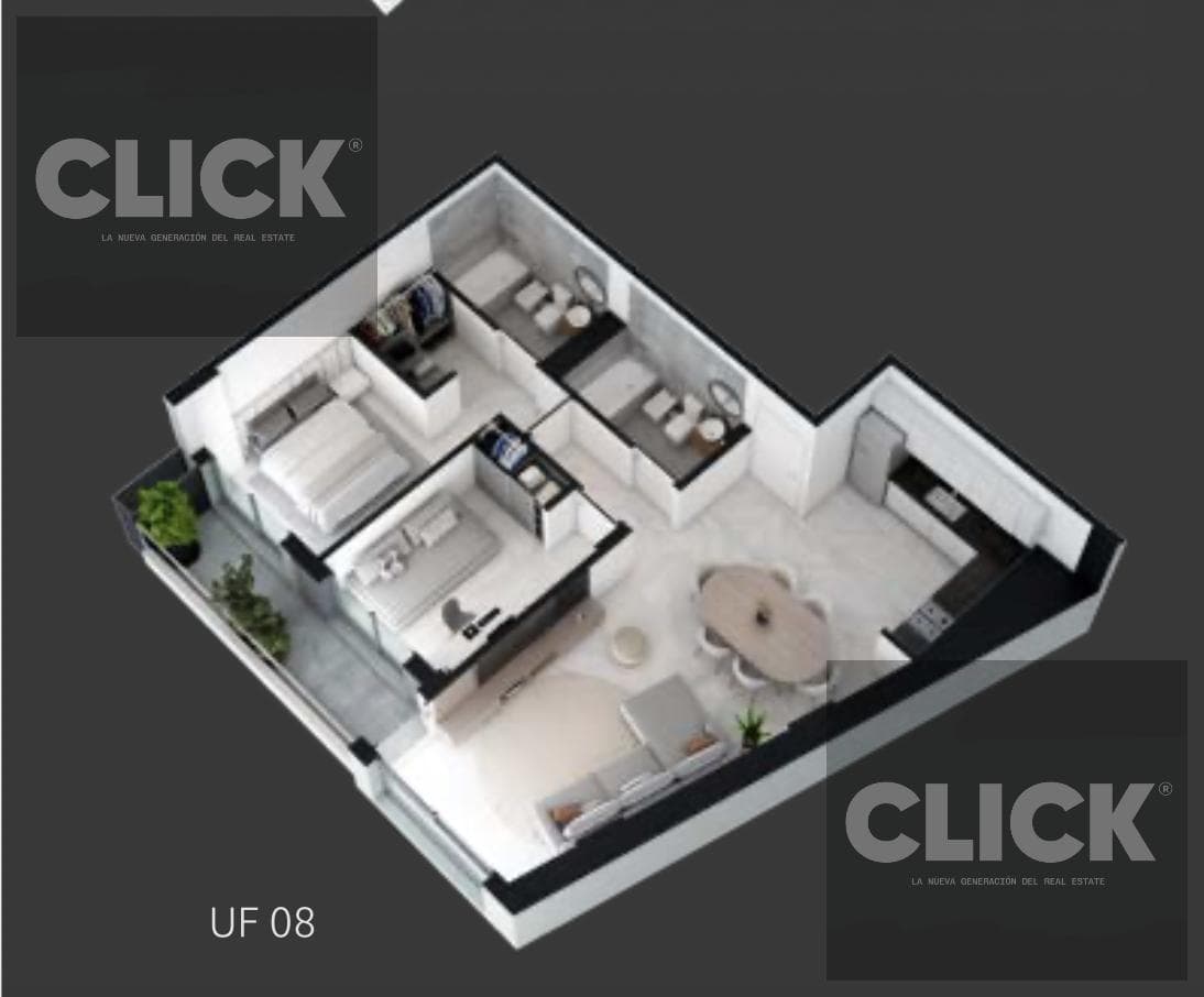 Departamento en pozo en Abasto, OPORTUNIDAD!
