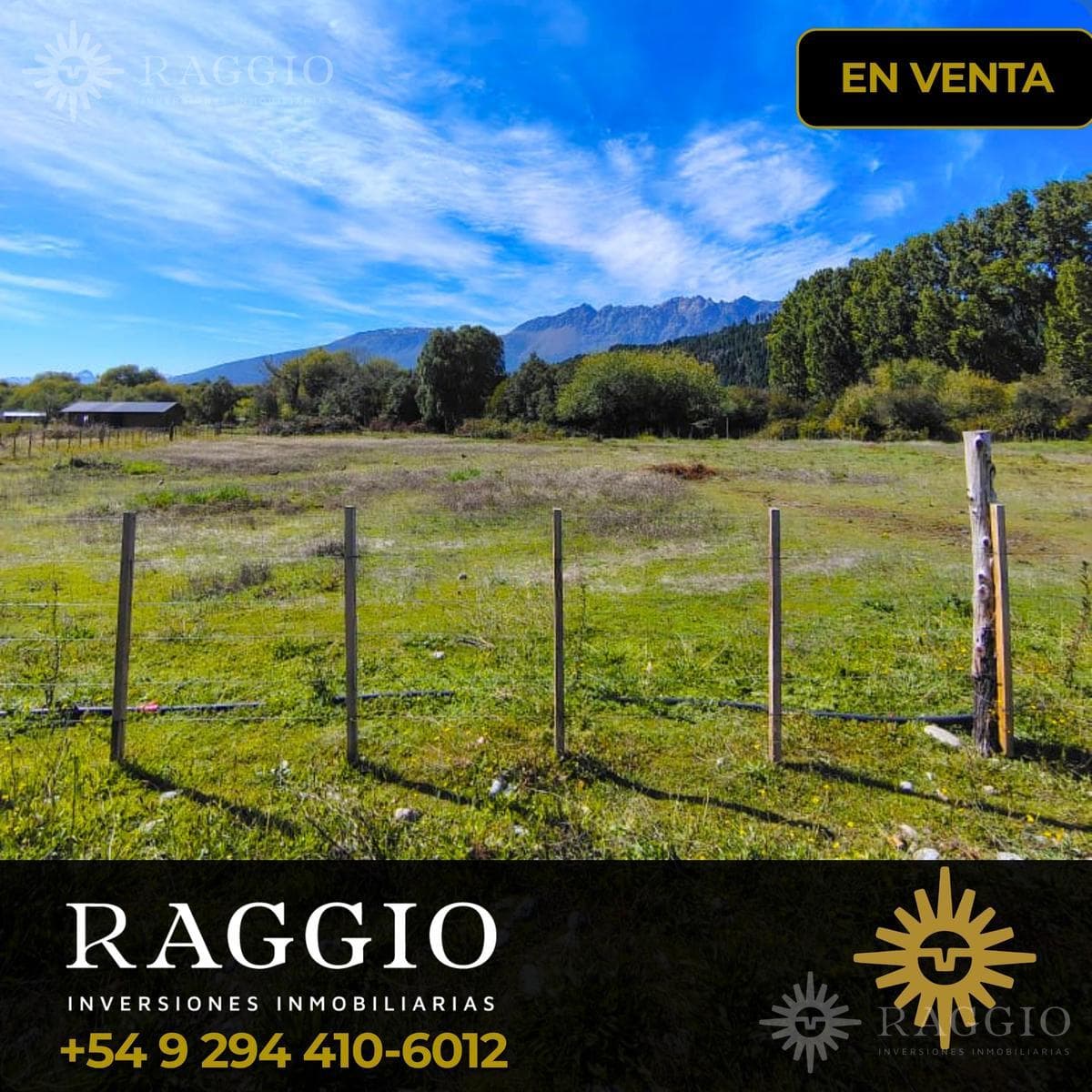 Venta Terreno de 2000m2 en Lago Puelo (FC-231)