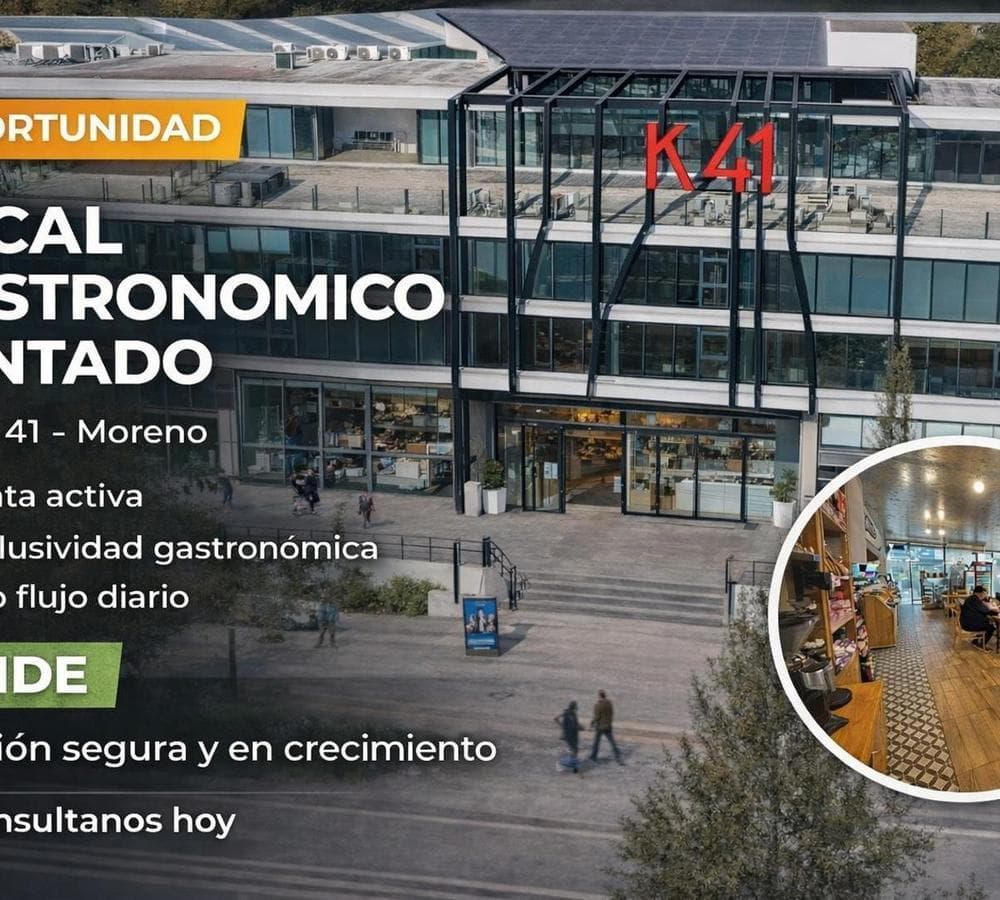 VENTA DE LOCAL CON RENTA EN KM41 MORENO